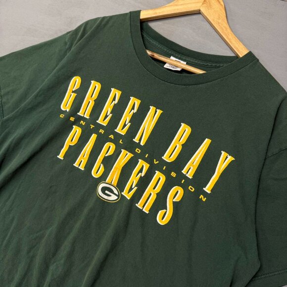 Vintage Green Bay Packers Starter Green 90s Made in USA Tee Shirt‎ Large - Picture 3 of 7